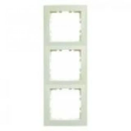 Flitsaanbieding Berker 10138982 afdekraam 3-voudig creme glanzend