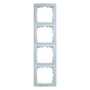 Goedkoop Berker 10149909 afdekraam 4-voudig polarwit mat