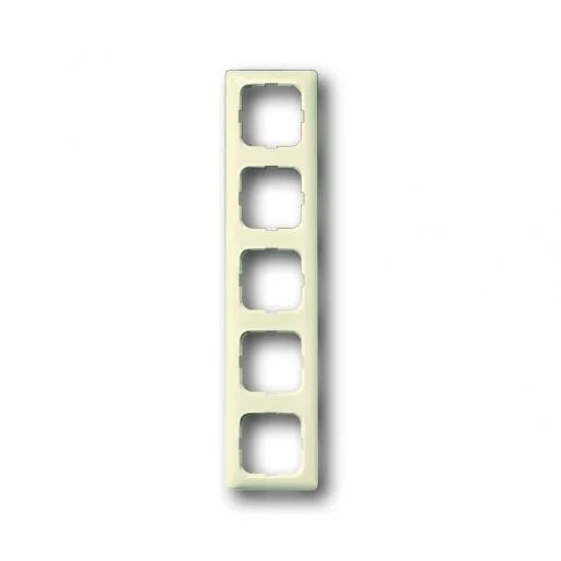 Gereduceerde Prijs Busch-Jaeger 2515-212K-102 Afdekraam 5-voudig Linear wit(creme)