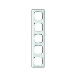 Lage Kosten Busch-Jaeger 2515-214K-102 afdekraam 5-voudig linear Reflex-Si alpin wit