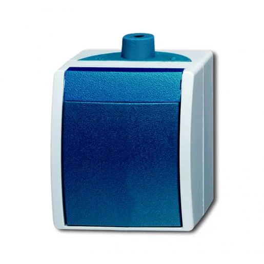 Gereduceerde Prijs Busch-Jaeger 2601/7 W-53-503 kruisschakelaar opbouw waterdicht
