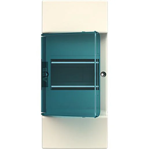 Nu Kopen ABB Mistral41 Installatiekast, 4-modules incl deur transparant