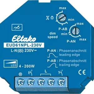 Eltako EUD61NPL-230V LED dimmodule 200W Actieprijs