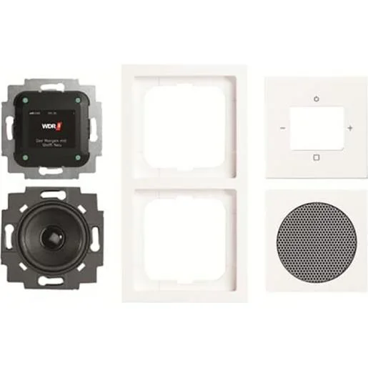 Gratis Retour Busch-Jaeger 8220 UJ-84-101 digitale radio DAB+ inb set studiowit