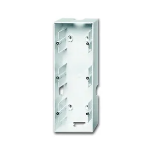 Busch-Jaeger 1703-84 opbouwbak met bodem 3v f-studiowit Finale Uitverkoop