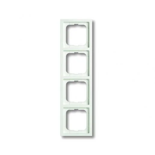Busch-Jaeger 1724-884K Afdekraam 4-voudig linear Studiowit mat Express Levering