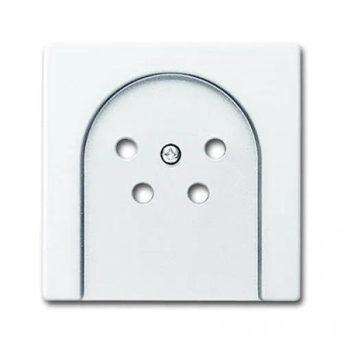 Beperkt Aanbod Busch-Jaeger 2767-82-503 PTT centraalplaat 4-pins cremewit