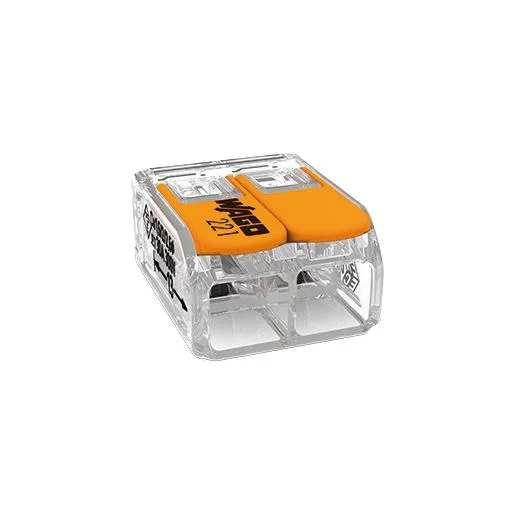 Beste Prijs Wago 221-612 Verbindingsklem compact 2x6mm² transparant 50st.