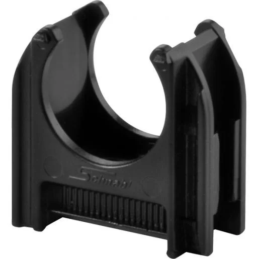 Betaalbaar Schnabl kunststof buisklem zwart 5/8″/15-16mm 230416 200st.