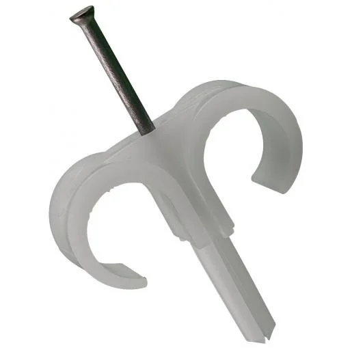 Mepac DPCN16/19TR plugclip nagel duo 16/19mm transparant 421705 100st. Merkproduct