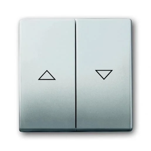 Dagaanbieding Busch-Jaeger 1785 JA-866 toets jalouzie schakelaar Pure Stainless steel
