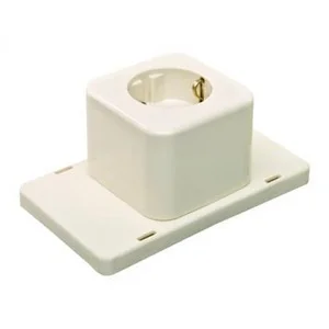 Haf 3611W1 S wandcontactdoos deksel gerecycled kunststof Laatste Kans