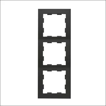 Peha D11.573.193 Badora 3v afdekraam zwart mat Nieuw