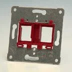 Lage Prijs Peha D600 MJ1 draagframe t.b.v. 2x RJ45 data connector rood