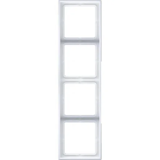 Uitverkoop Jung LS984LG afdekraam 4-voudig lichtgrijs