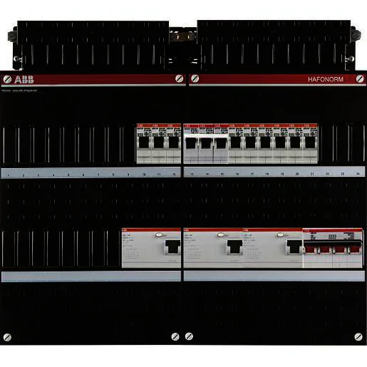 Must-Have ABB Haf 9x achter 3x 30mA + K + HS 3-F installatiekast