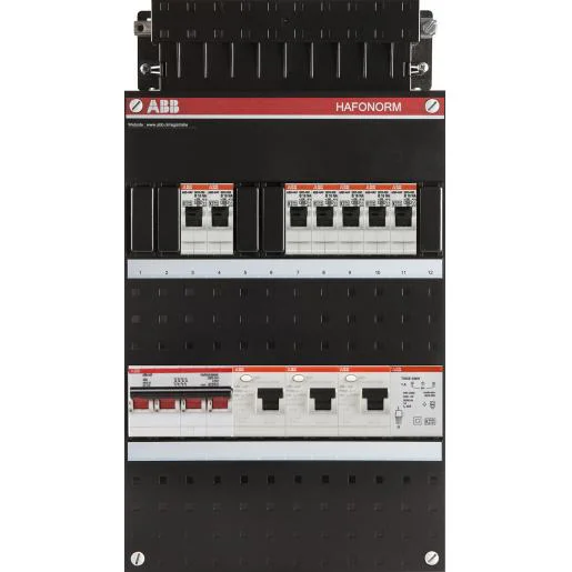 Koop Online ABB Haf HAD333232-222T+H44 3-fasen 7-groepen en beltrafo 1A