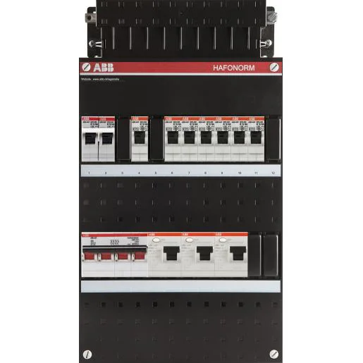 ABB Haf HAD333331-222F+H44 3-fasen 7-groepen met kookgroep 2P+2N Goedkoop