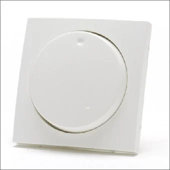 Peha D11.810.02 HR Badora afdekking met knop tbv dimmers levend wit Alleen Vandaag