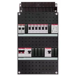 Laatste Kans ABB Haf HAD3333-22FT+H42 6-groepen 2-aardlek 2P 40A met fornuisgroep en hoofdschakelaar 2P 40A en beltrafo