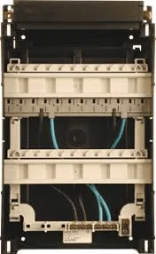 Premium Haf HLD33B/1 lege kast 33x22cm inclusief din-rail en 1-fase busboard