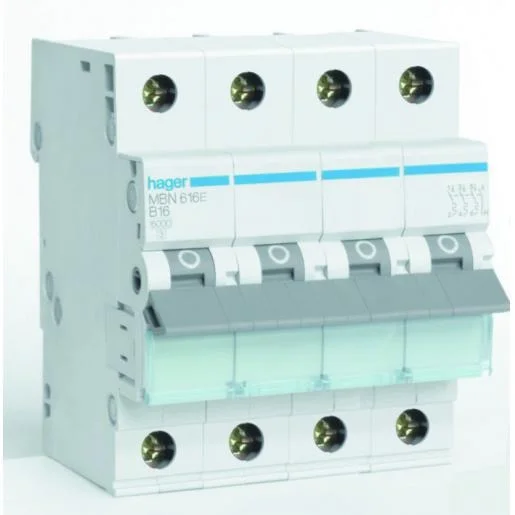 Koopje Hager MBN616E Installatieautomaat 3p+N 16 A B 6 kA