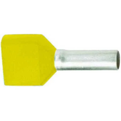 Newlec twinadereindhuls 2x6mm² 14mm geïsoleerd geel 100st. Meest Verkocht