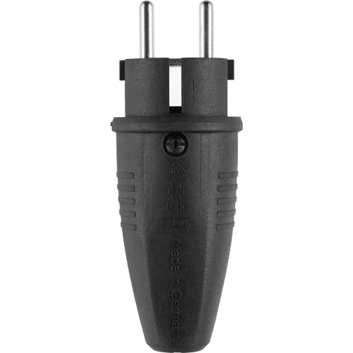 Meest Verkocht ABL Original rubber stekker zwart IP44