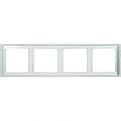 Jung LS984WW afdekraam 4-voudig alpin-wit Lage Kosten