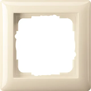 Gira 021101 afdekraam enkel creme glanzend Dagaanbieding