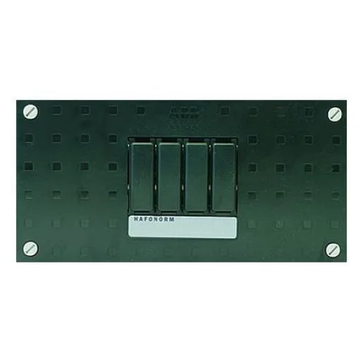 Seizoensaanbieding Haf HLD11-H lege kast 22x11cm horizontaal inclusief din-rail 70mm
