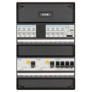 Nu Kopen Eaton Holec I-82G340T-HS-64 8 groepenkast 2x aardlek +HS incl. beltrafo 1A 3-fasen