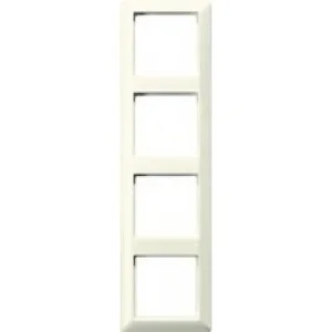 Snelle Levering Jung AS584 afdekraam 4-voudig wit(creme)