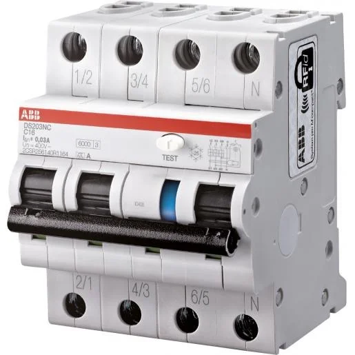 ABB Haf DS 203NC C16 0.03A System pro M compact aardlekautomaat 4p 2CSR256140R1164 Flitsaanbieding