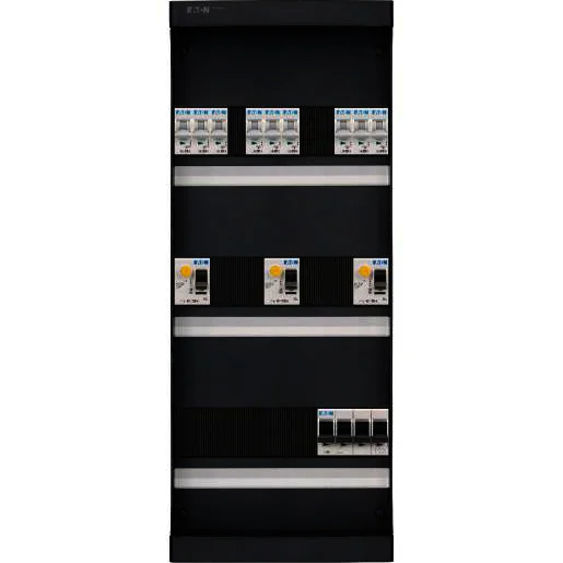 Finale Uitverkoop Eaton Medusa I-93V3400-HM104 9 groepenkast 3x aardlek + HS 3-fasen