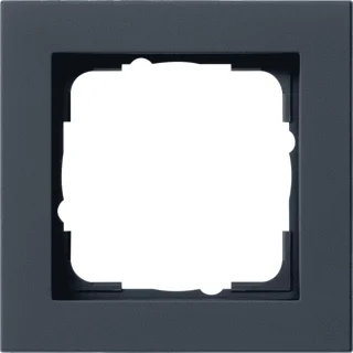 Bestseller Gira 021109 E2 afdekraam enkel zwart mat