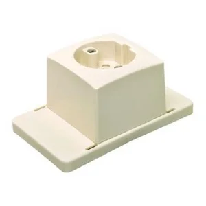 Koop Vandaag Haf 3611W1-P S deksel met perilex wandcontactdoos gerecycled kunststof