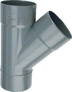 Nieuw Wavin t-stuk 75 x 75 x 75 PVC 45° spie-mof-mof Lijm