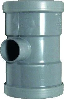 Nieuw Wavin wafix SN4 t-stuk 125 x 75 x 125 PVC 88° 3 x mof Manchet