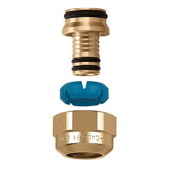 Betrouwbaar Caleffi Darcal wartel 20 x 2.0 messing 3/4" euroconus