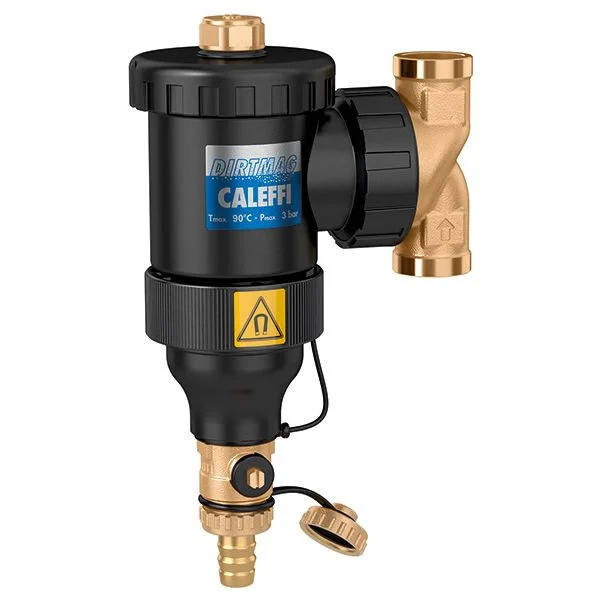 Populair Caleffi Dirtmag vuilafscheider 1" kunststof draaibaar magneet