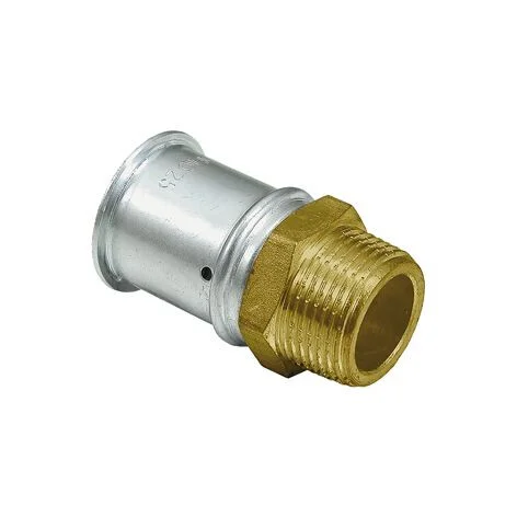 Multitubo puntstuk 25 x 1" messing Speciale Aanbieding