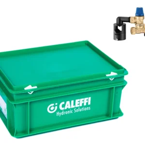 Koop Online Caleffi koffer + 6 inlaatcombinaties 15 knel