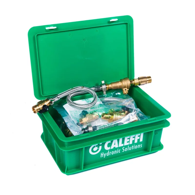Alleen Vandaag Caleffi koffer + 7 vulsets 1/2"