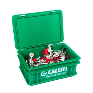Veilige Betaling Caleffi koffer + 40 vul & aftapkranen 1/2"