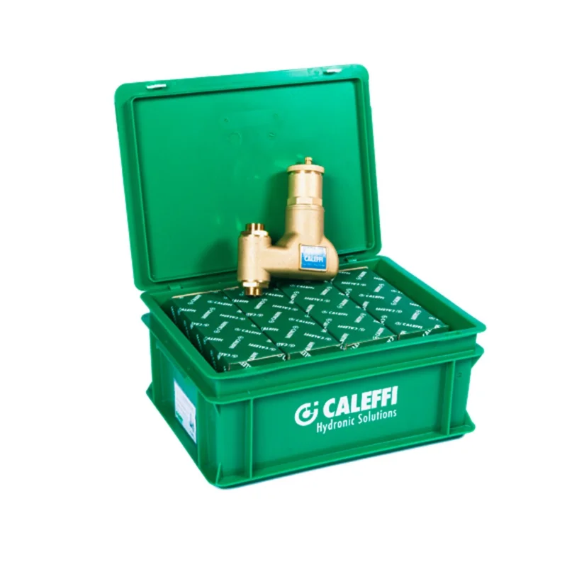 Alleen Vandaag Caleffi Discal gratis koffer + 4 luchtafscheiders draaibaar 28