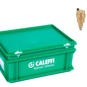 Caleffi Robocal koffer + 15 automatische ontluchters 3/8" Direct Beschikbaar