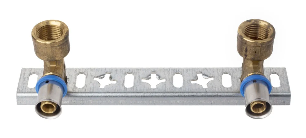 Seizoensaanbieding Pipelife Radopress muurplaat dubbel 16 x 1/2" recht