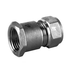 Tijdelijk Beschikbaar Lovak knel schroefbus 15 x 1/2" messing vernikkeld