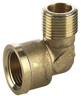 Lovak knie 1" x 1" messing Speciale Aanbieding